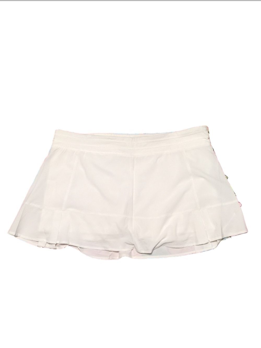 Tasc White Rhythm II Skirt With Shorts Size XL